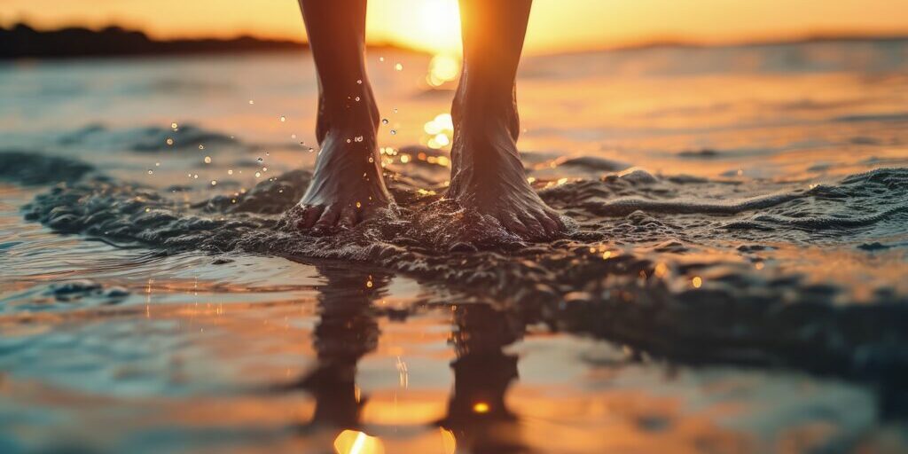 view-realistic-feet-touching-clear-running-water