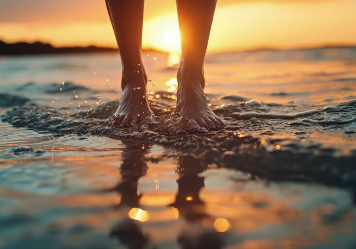 view-realistic-feet-touching-clear-running-water